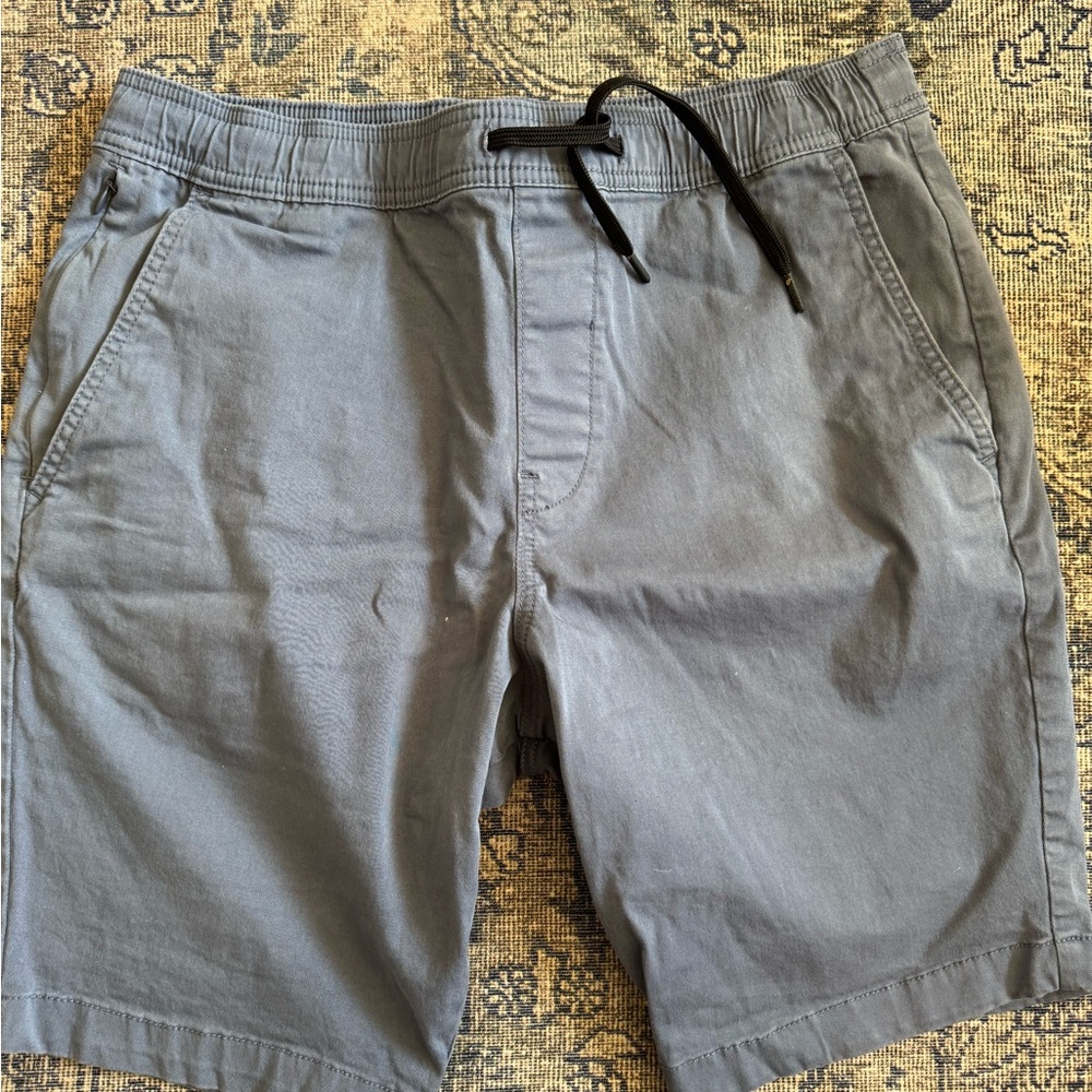 Hollister Men's Slate Gray Drawstring Hybrid Shorts